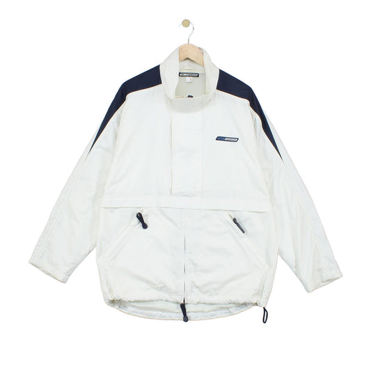 Mens Windbreaker Jacket 1/4 Zip Retro