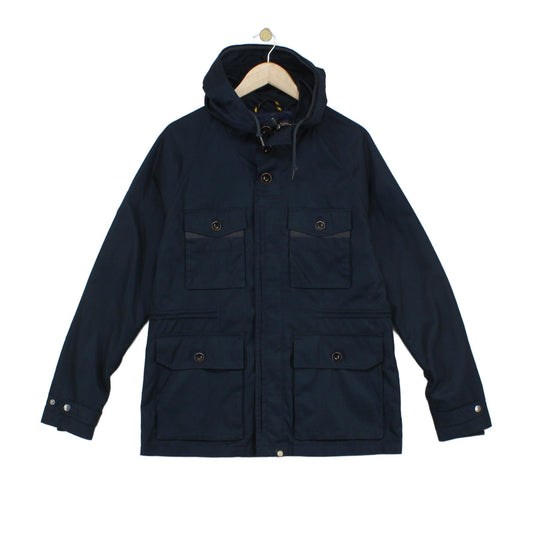 Mens Jacket Hooded Full Zip