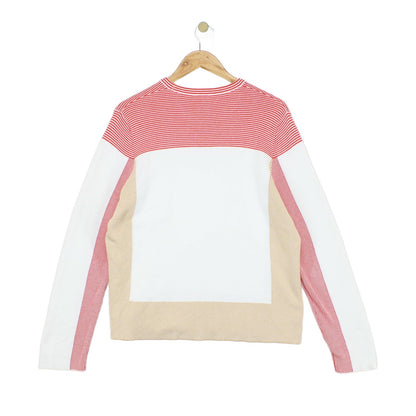 Womens Jumper Striped Long Sleeve Stretch
