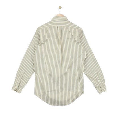 Mens Striped Shirt Long Sleeve Classic