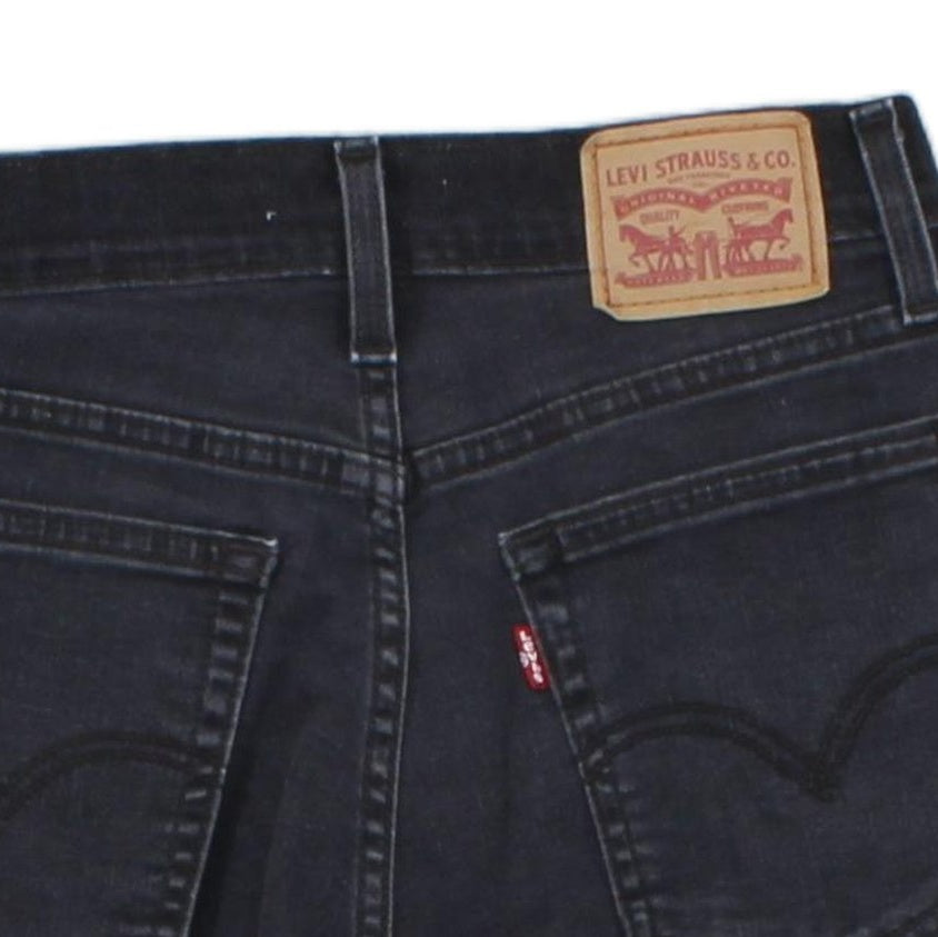 Womens Denim Shorts High Rise Summer Stretch