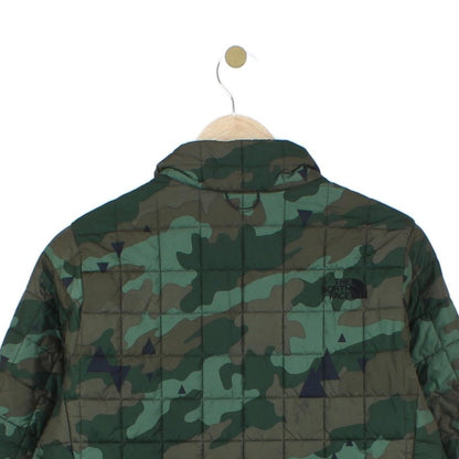 Mens Quilted Jacket Camo Lightweight Outdoor