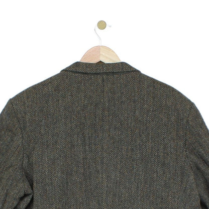 Mens Harris Tweed Blazer Uk Made Formal Wool