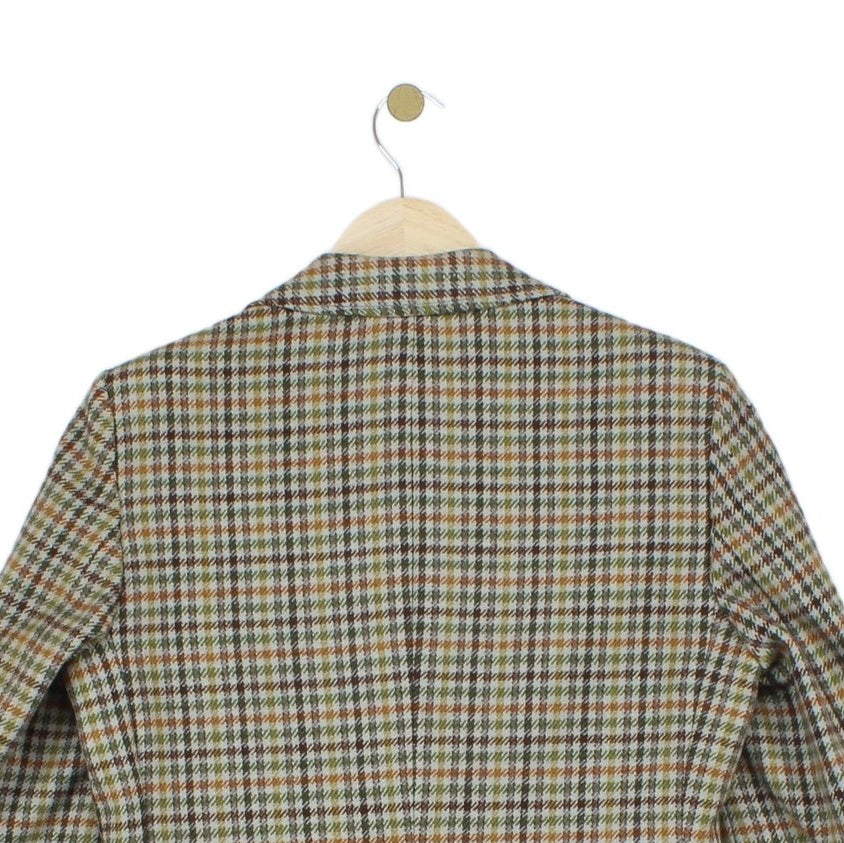 Mens Tweed Blazer Uk Made Tailored
