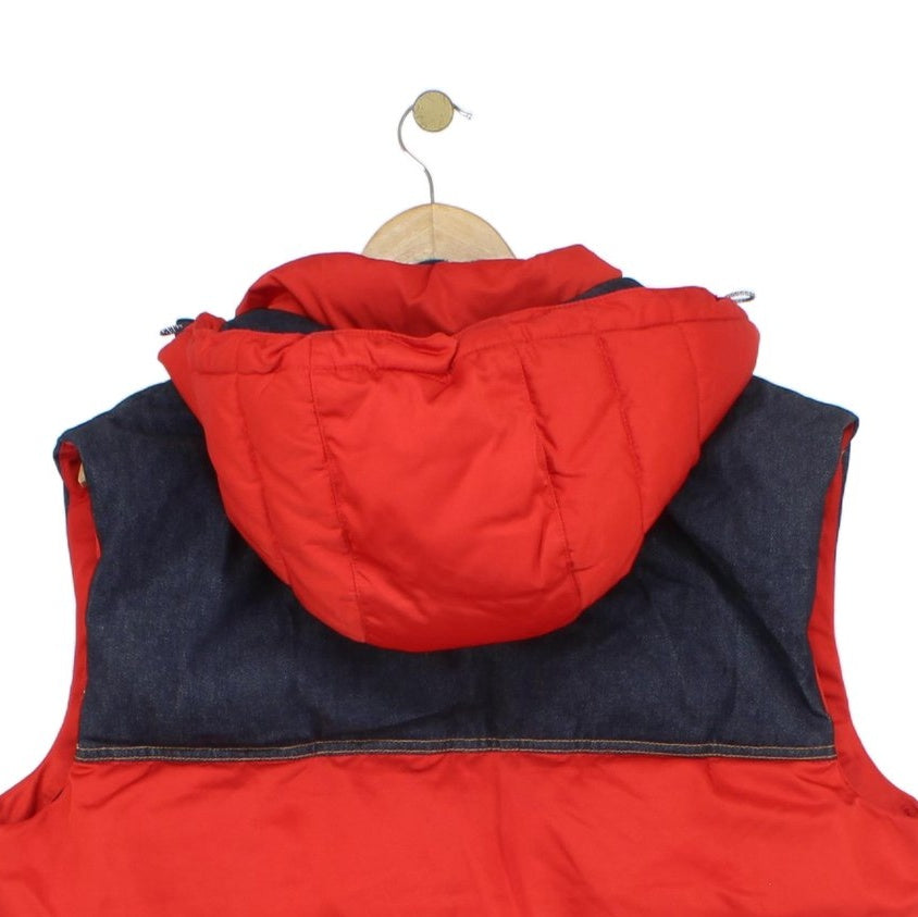 Mens Bodywarmer Hooded Insulated
