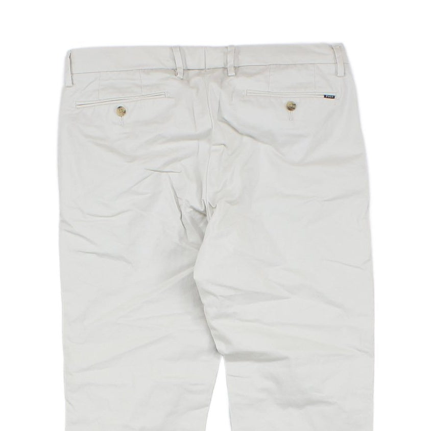 Mens Chino Trousers Zip Fly Slim Stretch
