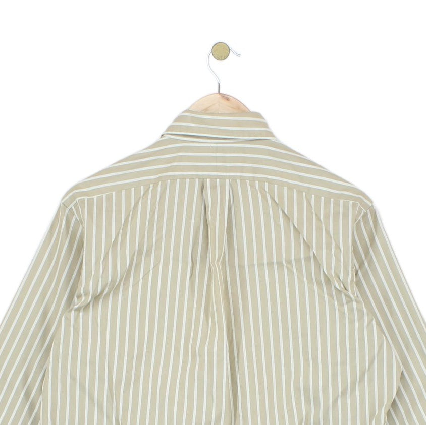 Mens Striped Shirt Long Sleeve Classic