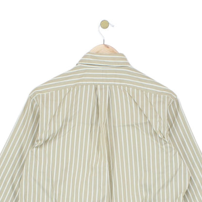 Mens Striped Shirt Long Sleeve Classic