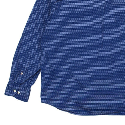 Mens Patterned Shirt Button Down Long Sleeve