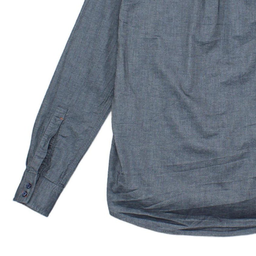 Mens Shirt Stretch Slim Fit Button Up Long Sleeve