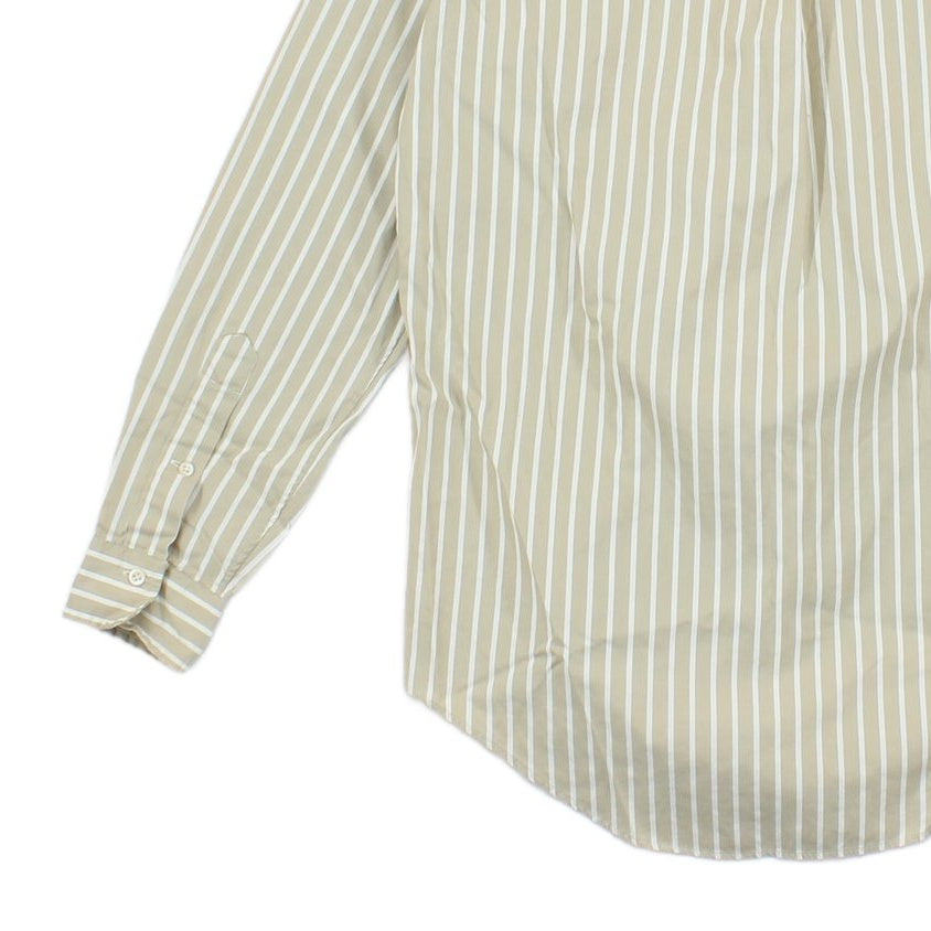 Mens Striped Shirt Long Sleeve Classic
