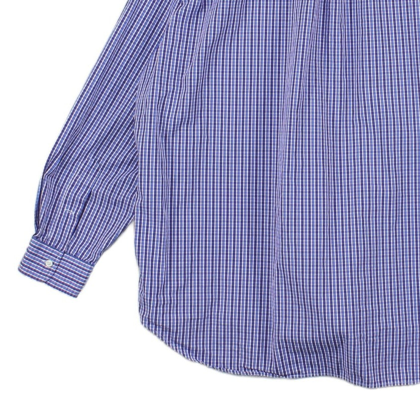 Mens Plaid Shirt Long Sleeve Oversized