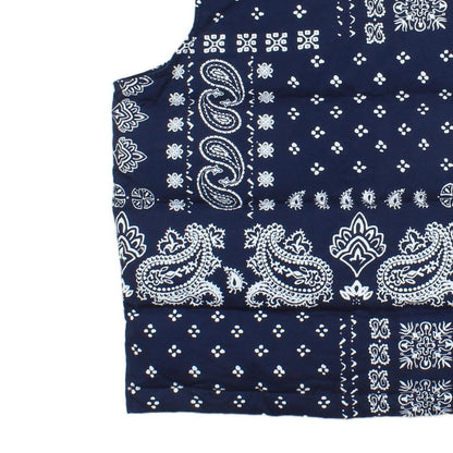 Mens Down Bodywarmer Pattern Sleeveless Outdoor