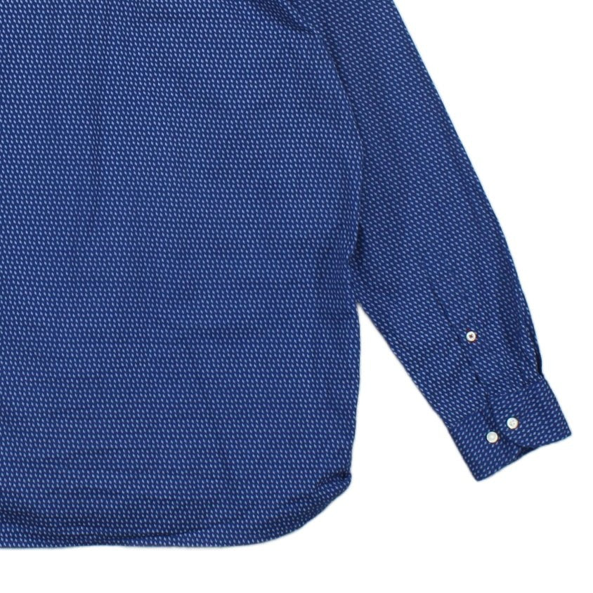 Mens Patterned Shirt Button Down Long Sleeve