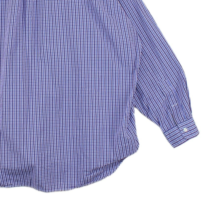 Mens Plaid Shirt Long Sleeve Oversized