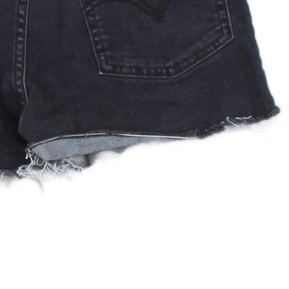 Womens Denim Shorts High Rise Summer Stretch
