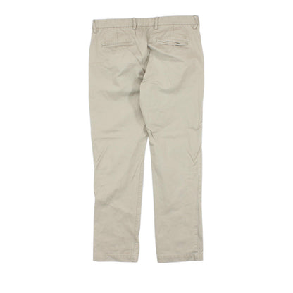 Mens Chino Trousers Low Waist Narrow Fit