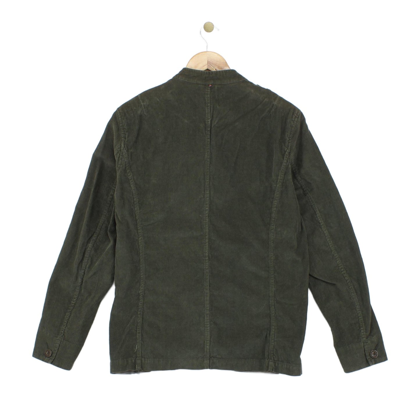 Mens Military Jacket Corduroy Slim Fit