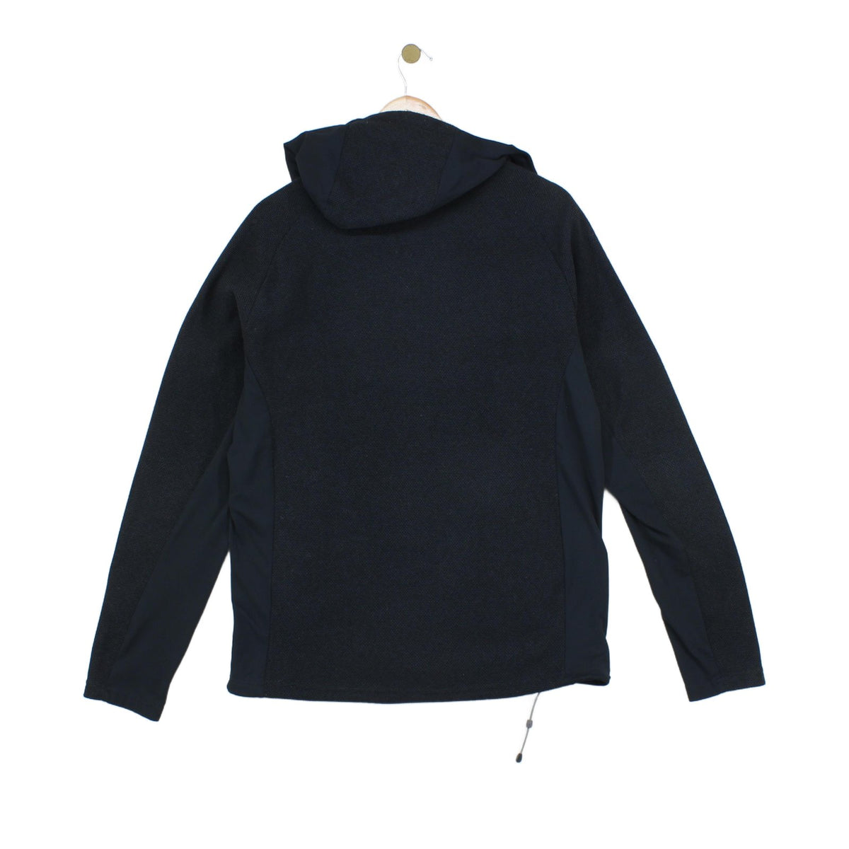 Mens Fleece Jacket Hooded Full Zip Outdoor Lightweight