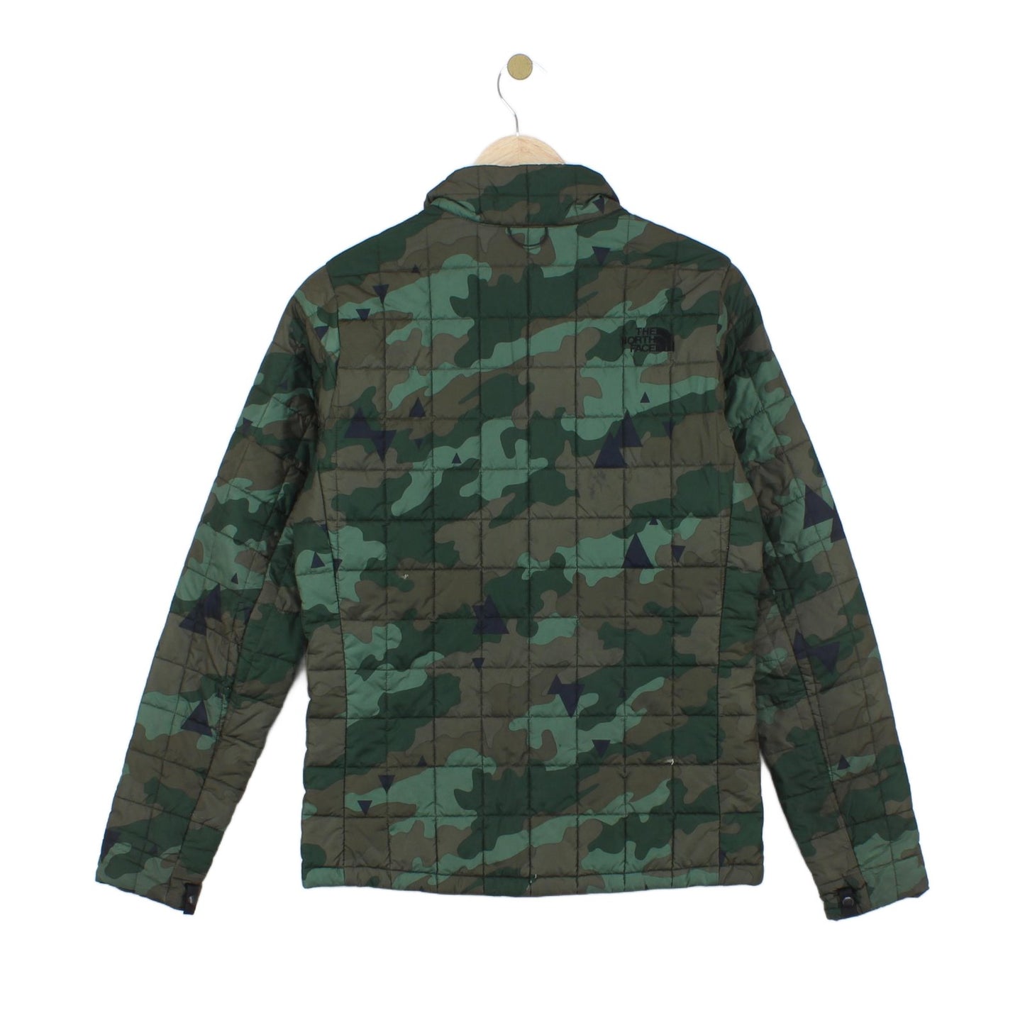 Mens Quilted Jacket Camo Lightweight Outdoor